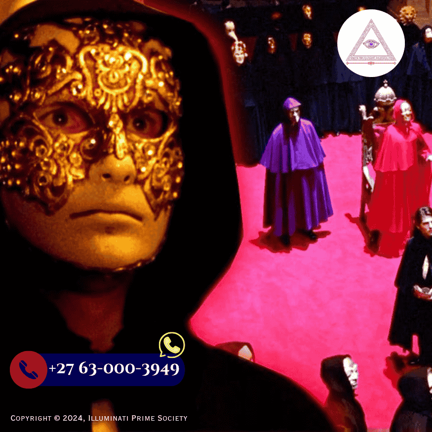An Illuminati member standing silently before a private council, all eyes focused without a word spoken.